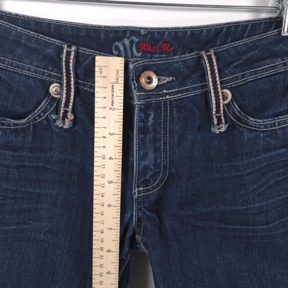 MISS ME JP4467 BRONX Low Rise Jeans 100% COTTON Size 29‎ - Picture 9 of 14